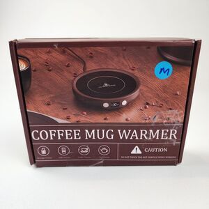 SWEETFULL Mug Warmer Coffee Cup Warmer 36W Desk Heater Digital Display Black